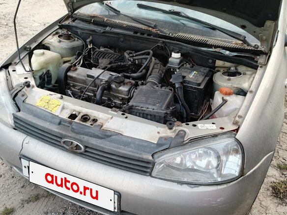 2007 Lada (ВАЗ) Kalina I, бежевый, 110000 рублей - вид 6