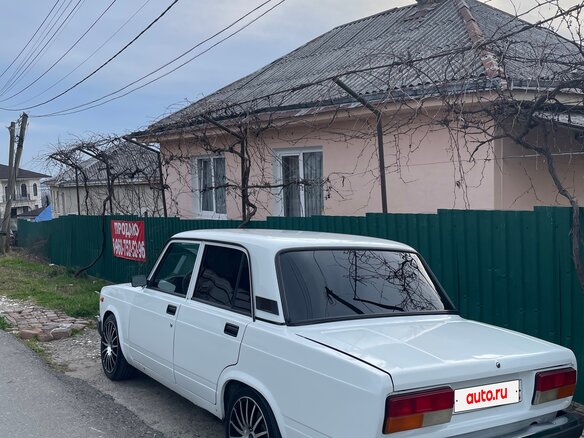 2008 Lada (ВАЗ) 2107, белый, 280000 рублей - вид 8