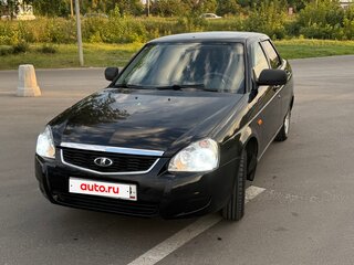 2017 Lada (ВАЗ) Priora I Рестайлинг, чёрный, 475000 рублей, вид 2