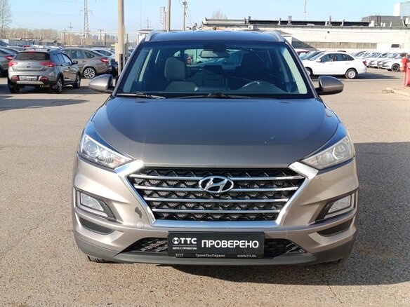 2020 Hyundai Tucson III Рестайлинг, серый, 2050000 рублей - вид 1