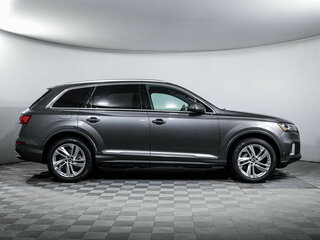 2021 Audi Q7 45 TFSI II (4M) Рестайлинг, серый, 5400000 рублей, вид 4