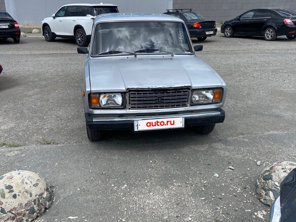 2010 Lada (ВАЗ) 2107, серебристый, 230000 рублей - вид 1
