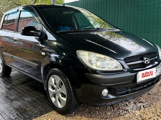 2007 Hyundai Getz I Рестайлинг, чёрный, 595000 рублей, вид 2