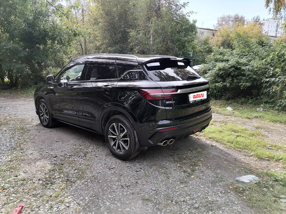 2021 Geely Coolray I, чёрный - вид 3