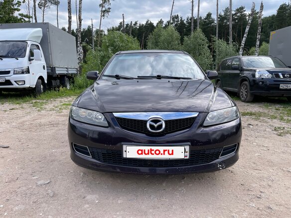 2006 Mazda 6 I (GG) Рестайлинг, фиолетовый - вид 2