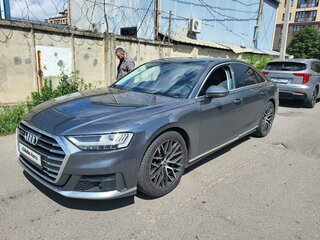 2018 Audi A8 55 TFSI IV (D5), серый, 4500000 рублей, вид 1