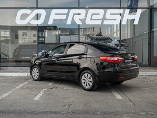 2014 Kia Rio 6-speed III, чёрный, 1035000 рублей, вид 2
