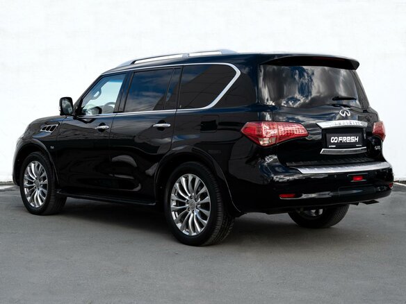 2017 Infiniti QX80 I Рестайлинг, чёрный, 3585000 рублей - вид 1