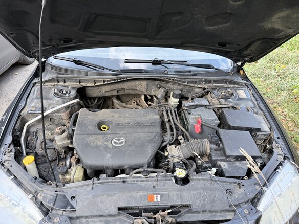 2006 Mazda 6 I (GG) Рестайлинг, чёрный - вид 6