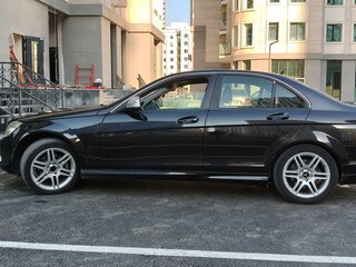 2007 Mercedes-Benz C-Класс 200 III (W204), чёрный, 590000 рублей, вид 2