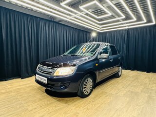 2013 Lada (ВАЗ) Granta I, синий, 449999 рублей, вид 2