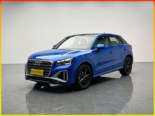 2022 Audi Q2 L 35 TFSI I Рестайлинг, синий, 1660000 рублей, вид 1