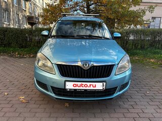 2010 Skoda Roomster I Рестайлинг, голубой, 560000 рублей, вид 5