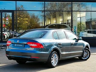 2014 Skoda Superb DSG II Рестайлинг, серый, 1089000 рублей, вид 2