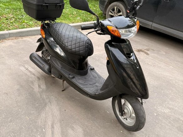 2017 Yamaha Jog, чёрный, 90000 рублей