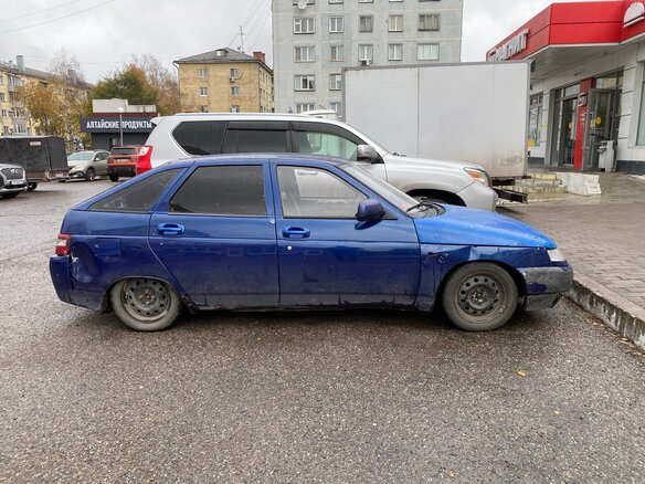2002 Lada (ВАЗ) 2112, синий, 95000 рублей - вид 1