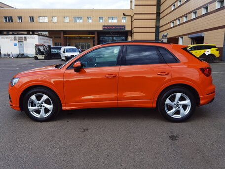 2022 Audi Q3 35 TFSI II (F3), оранжевый, 3400000 рублей, вид 2