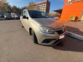 2019 Renault Logan II Рестайлинг, бежевый, 750000 рублей, вид 4