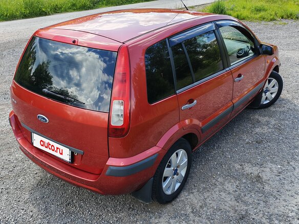 2008 Ford Fusion I Рестайлинг, красный, 380000 рублей - вид 3