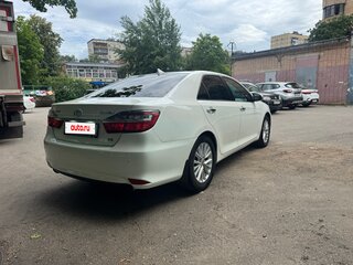 2014 Toyota Camry VII (XV50) Рестайлинг, белый, 1599999 рублей, вид 5