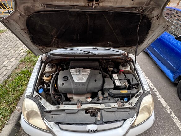 2003 Kia Rio I Рестайлинг, серебристый, 80000 рублей - вид 7
