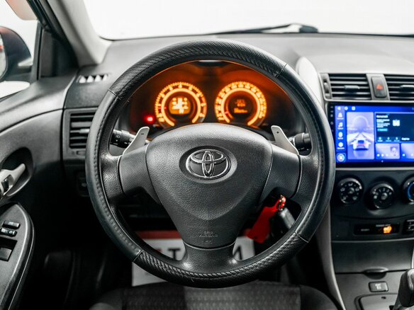 2008 Toyota Corolla AMT X (E140, E150), чёрный, 910000 рублей - вид 9