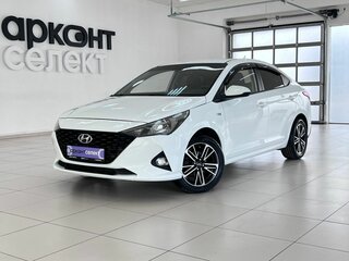 2020 Hyundai Solaris II Рестайлинг, белый, 1530000 рублей, вид 1