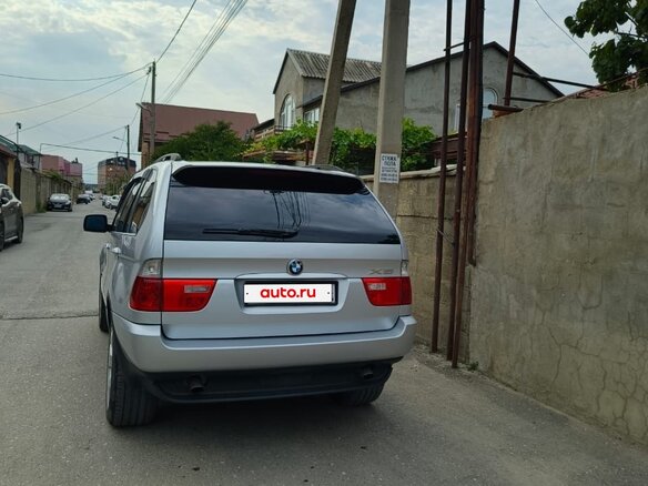 2003 BMW X5 3.0i I (E53), серебристый, 850000 рублей - вид 8