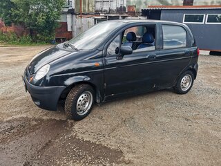 2012 Daewoo Matiz I Рестайлинг, чёрный, 245000 рублей, вид 2