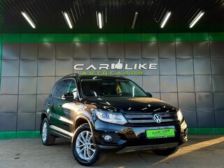 2014 Volkswagen Tiguan I Рестайлинг, чёрный, 1749000 рублей, вид 1