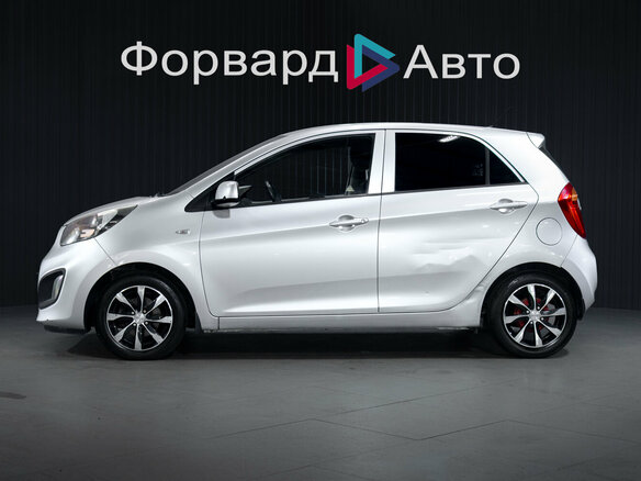 2012 Kia Picanto II, серебристый, 599000 рублей - вид 3