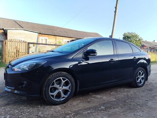 2012 Ford Focus III, чёрный, 830000 рублей, вид 3