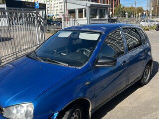 2007 Lada (ВАЗ) Kalina I, синий, 120000 рублей, вид 1