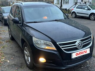2009 Volkswagen Tiguan I, чёрный, 850000 рублей, вид 2