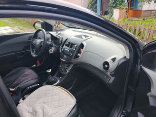 2012 Chevrolet Aveo II, чёрный, 570000 рублей, вид 5
