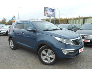 2012 Kia Sportage III, синий, 1300000 рублей, вид 1