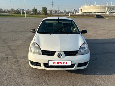 2007 Renault Symbol I Рестайлинг 2, белый, 315000 рублей, вид 1