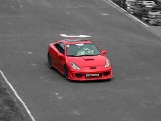 2002 Toyota Celica VII (T230) Рестайлинг, красный, 900000 рублей, вид 5