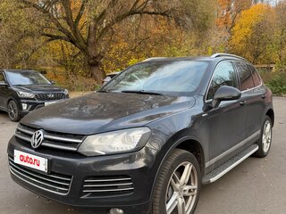 2014 Volkswagen Touareg II, чёрный, 2900000 рублей, вид 5
