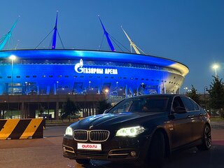 2013 BMW 5 серии 520i VI (F10/F11/F07) Рестайлинг, чёрный, 2100000 рублей, вид 2