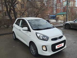 2015 Kia Picanto II Рестайлинг, белый, 1100000 рублей, вид 4