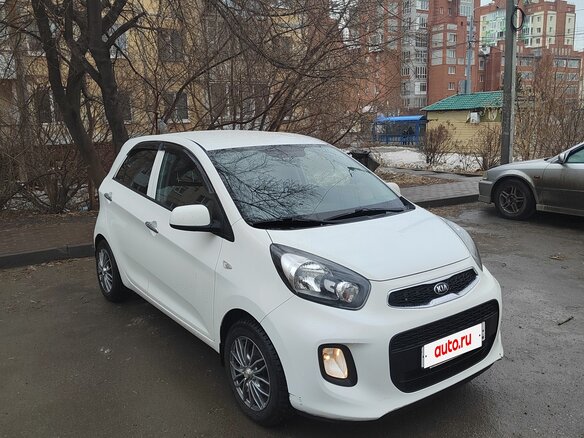 2015 Kia Picanto II Рестайлинг, белый, 1100000 рублей - вид 3