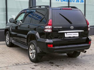 2007 Toyota Land Cruiser Prado 5-speed 120 Series Рестайлинг, чёрный, 2285000 рублей, вид 3