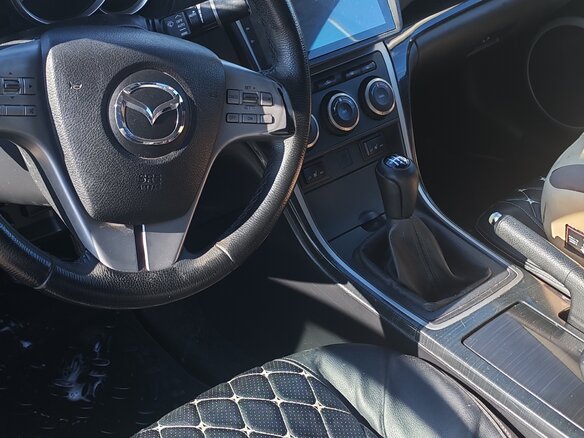 2007 Mazda 6 II (GH), синий, 600000 рублей - вид 6