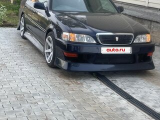 1999 Toyota Cresta V (X100) Рестайлинг, синий, 850000 рублей, вид 4