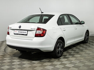 2018 Skoda Rapid I Рестайлинг, белый, 1199700 рублей, вид 5