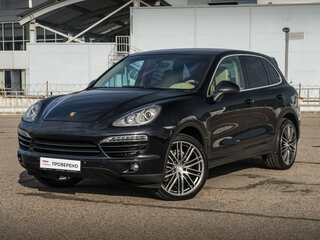 2014 Porsche Cayenne Diesel II (958), чёрный, 2890000 рублей, вид 1