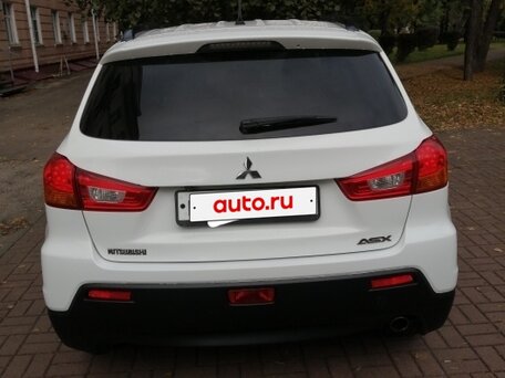 2012 Mitsubishi ASX I, белый, 900000 рублей, вид 3