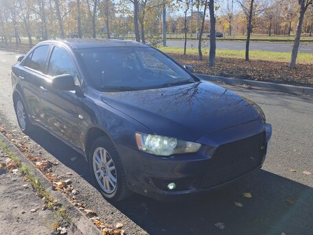 2007 Mitsubishi Lancer X, синий, 500000 рублей, вид 1