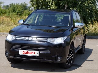 2012 Mitsubishi Outlander III, чёрный, 1300000 рублей, вид 2